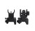 Front & Rear Folding Sights Metal