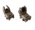 Front & Rear Folding Sight Tan